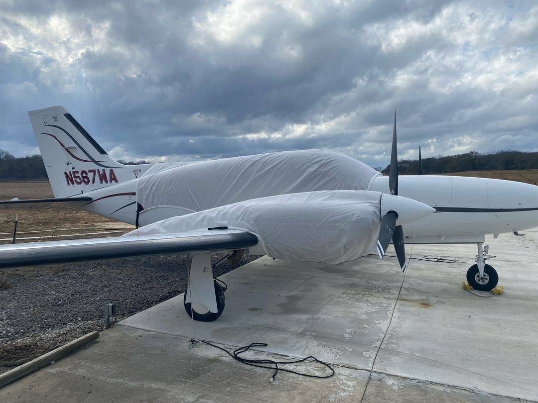 Cessna 421C Canopy & Engine Covers